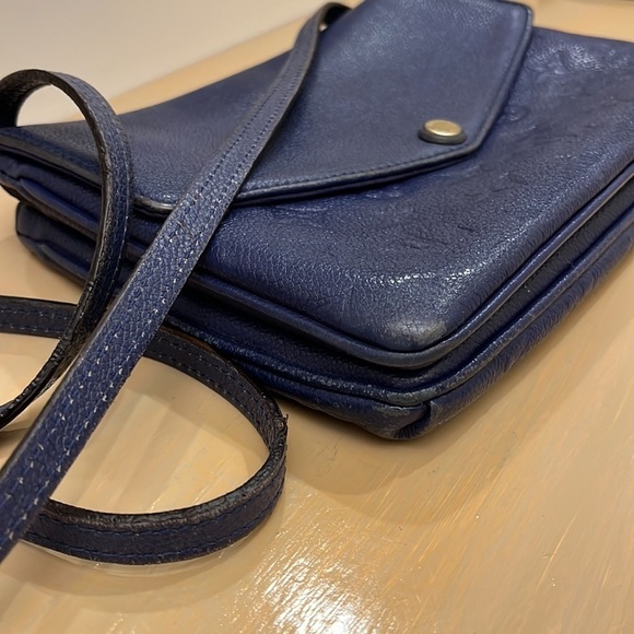 Louis VuittonTwice Navy Blue monogram Empreinte - Picture 4 of 12